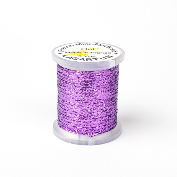 Lagartun Mini Flat Braid Lilac Wires, Tinsels