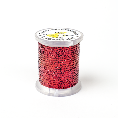 Lagartun Mini Flat Braid Red Wires, Tinsels