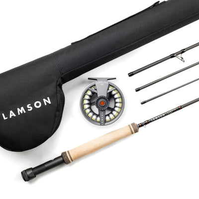 Lamson Liquid Outfit W/ Fly Line, Leader, and Backing