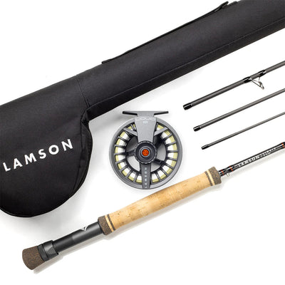 Lamson Liquid Outfit W/ Fly Line, Leader, and Backing