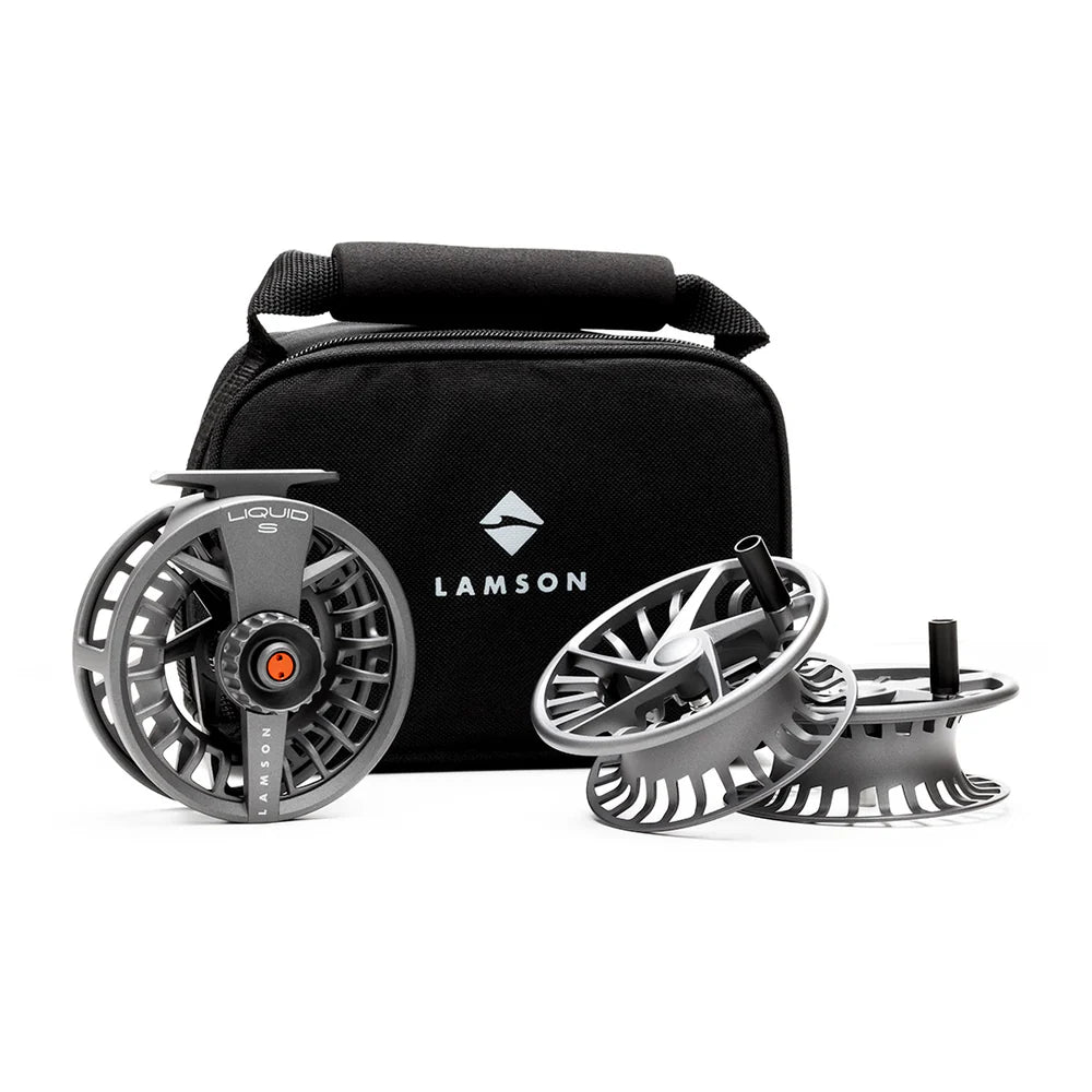 Lamson Liquid S HD Full Frame Reel - 3 Pack Fly Reel