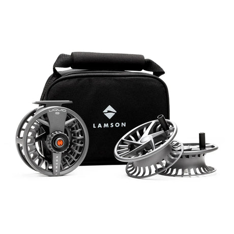 Lamson Liquid S HD Full Frame Reel - 3 Pack Fly Reel