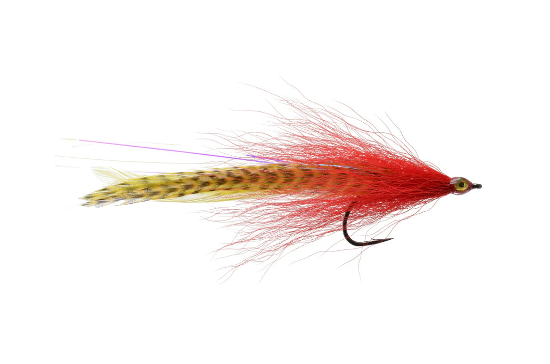 Lefty's Predator Deceiver Red/Yellow / 1/0 Flies