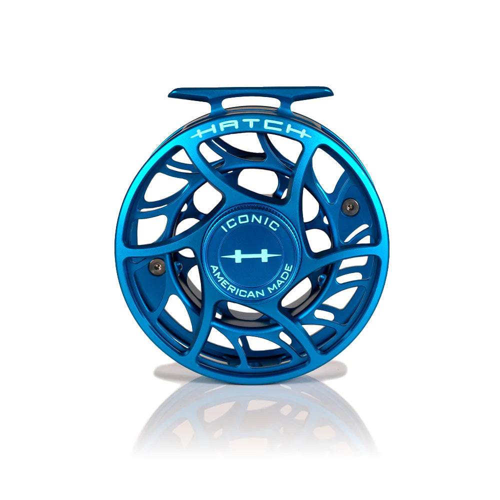 Limited Edition Hatch Iconic Reel Kaiju Blue Fly Reel