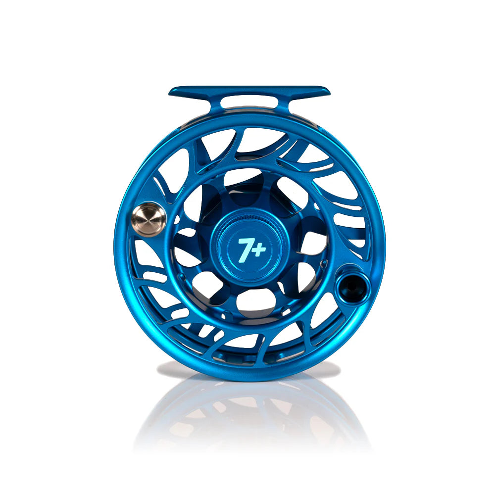 Limited Edition Hatch Iconic Reel Kaiju Blue 7 Plus Large Arbor Fly Reel