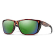 Longfin Tortoise ChromaPop Glass Polarized Green Mirror Eyewear
