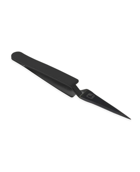 Loon Mini Straight D-Loop Tweezer- Black