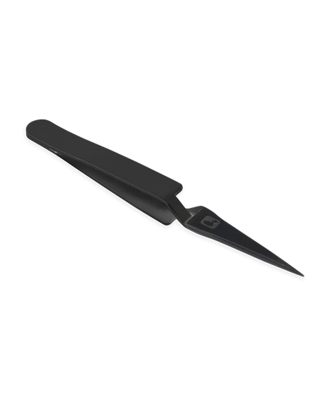 Loon Mini Straight D-Loop Tweezer- Black