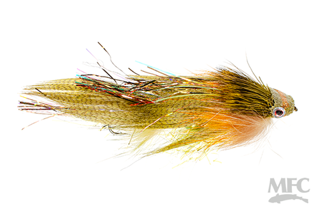 Lynch's Mini Drunk & Disorderly Olive/Gold / 6 Flies