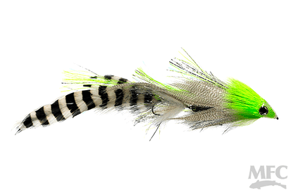 Lynch's Triple D Chartreuse/White / 2 Flies