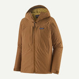 Men's Patagonia Insulated Boulder Fork Rain Jacket M / Deer Brown Clothing