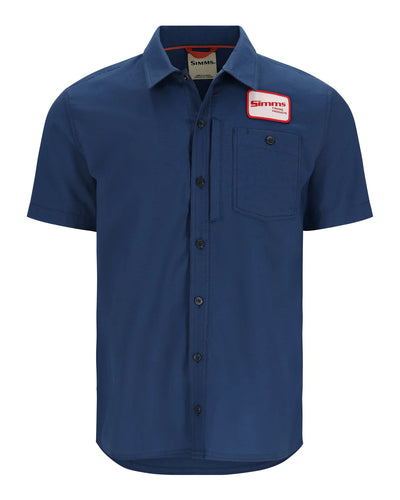 Men's Simms Shop Shirt L / Navy Clothing