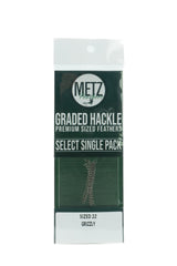 Metz Hackle Select Single Size Pack Dry Fly Hackle