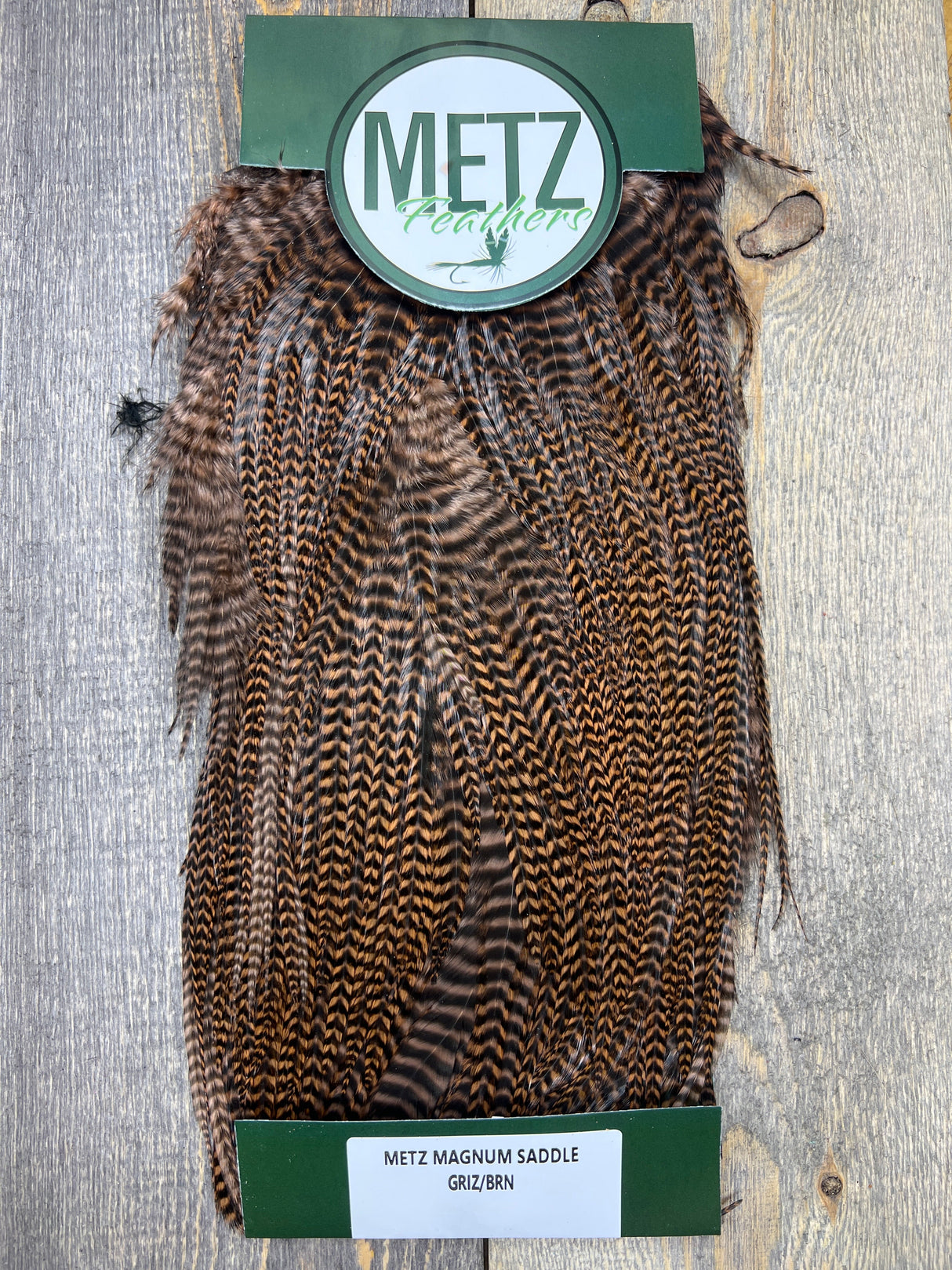 Metz Magnum Saddle Griz/Brn