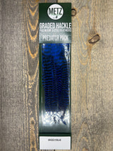 Metz Predator Pack Grizzly/Blue Streamer Feathers
