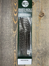 Metz Predator Pack Grizzly/Natural Streamer Feathers