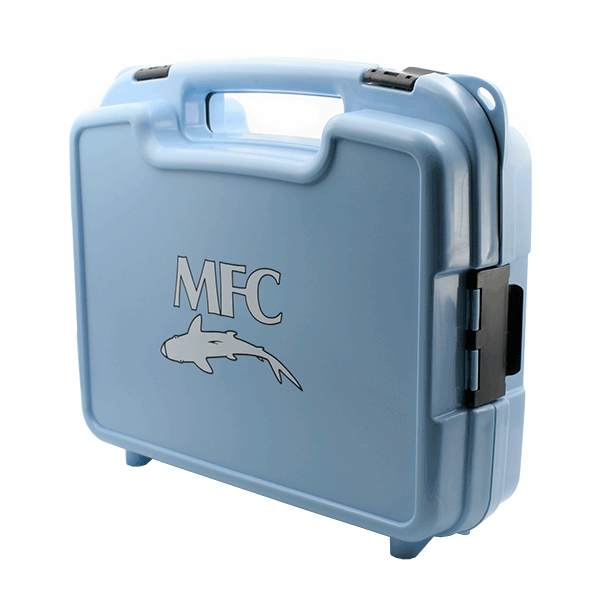 MFC Boat Box Light Blue XL Foam Fly Box