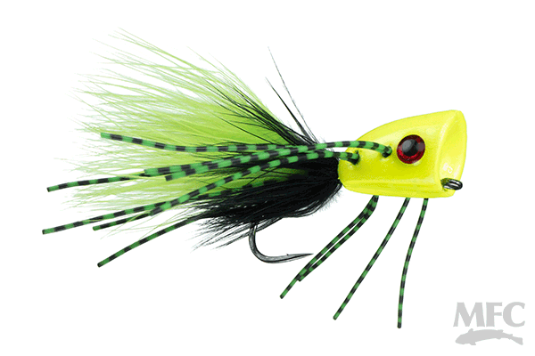 MFC Bombshell Popper - Chartreuse #04 Warmwater Flies