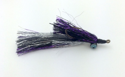 MFC Kreelex Streamer 4 / Black/Purple/Silver Trout Flies