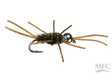MFC Micro Flexi Girdle Bug Peacock / 14 3.3mm Trout Flies