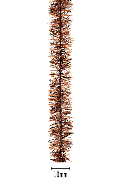 MFC Senyo's Peppered Satin Chenille Brown / 10mm Chenille