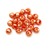 MFC Slotted Tungsten Beads 20 Pack Copper / 2.0mm (5/64") Beads, Eyes, Coneheads