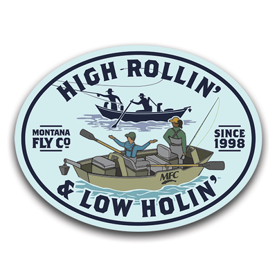 MFC Stickers Low Holin' 4.5in x 2.5in