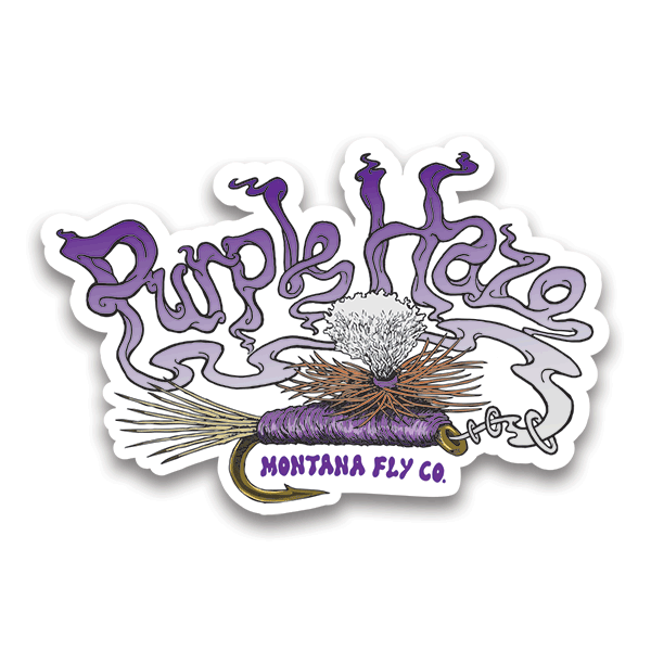 MFC Stickers Purple Haze 4in x 2.5in