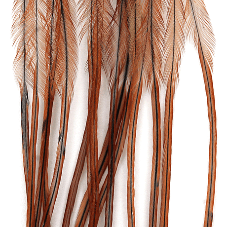 MFC- Whiting 100 Pack Dry Fly Saddle Hackle Furnace / 18 Dry Fly Hackle