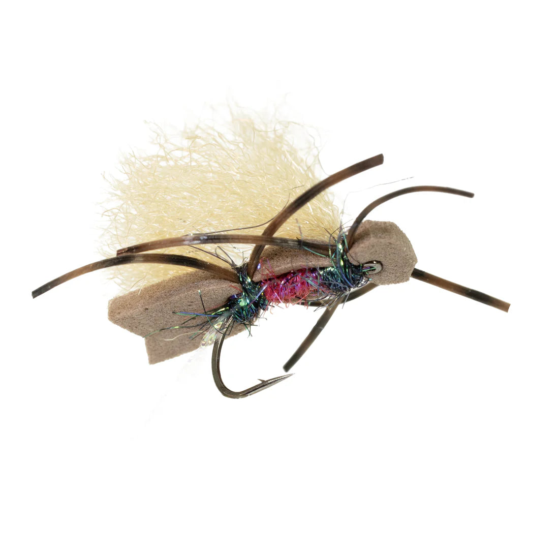 Micro Chubby Chernobyl Royal / 14 Trout Flies