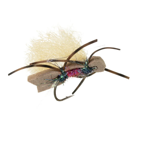 Micro Chubby Chernobyl Royal / 14 Trout Flies