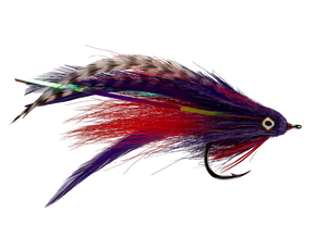 Morrish Jungle Love Streamer Purple/Red / 2/0 Flies