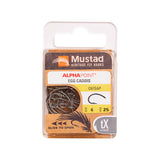 Mustad Egg/Caddis Hook 2X Strong 3X Long Forged Straight TitanX 25 Pack Size 10 Hooks