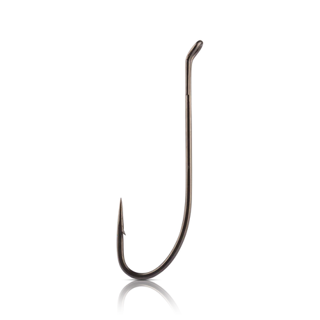 Mustad Salmon Single Low Water 3XL Forged Looped Up Eye TitanX 25 Pack Hooks