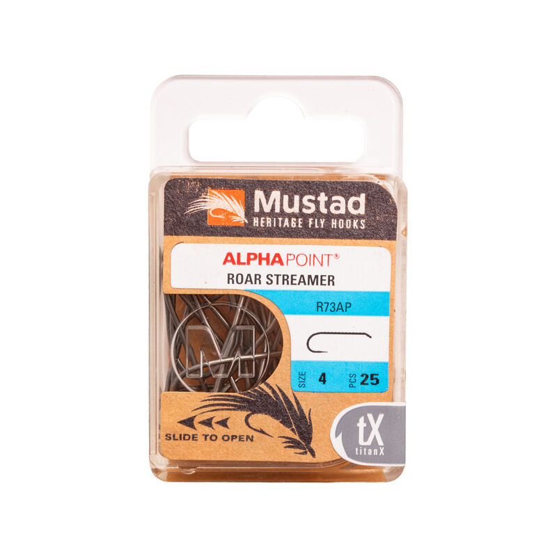 Mustad Streamer Fly Hook 3X Long 25 Pack - R73AP – Dakota Angler