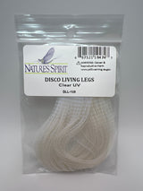 Nature's Spirit Disco Living Legs Clear UV Rubber Legs