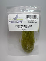 Nature's Spirit Disco Nymph Legs Light Olive Rubber Legs