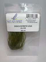 Nature's Spirit Disco Nymph Legs Olive Rubber Legs