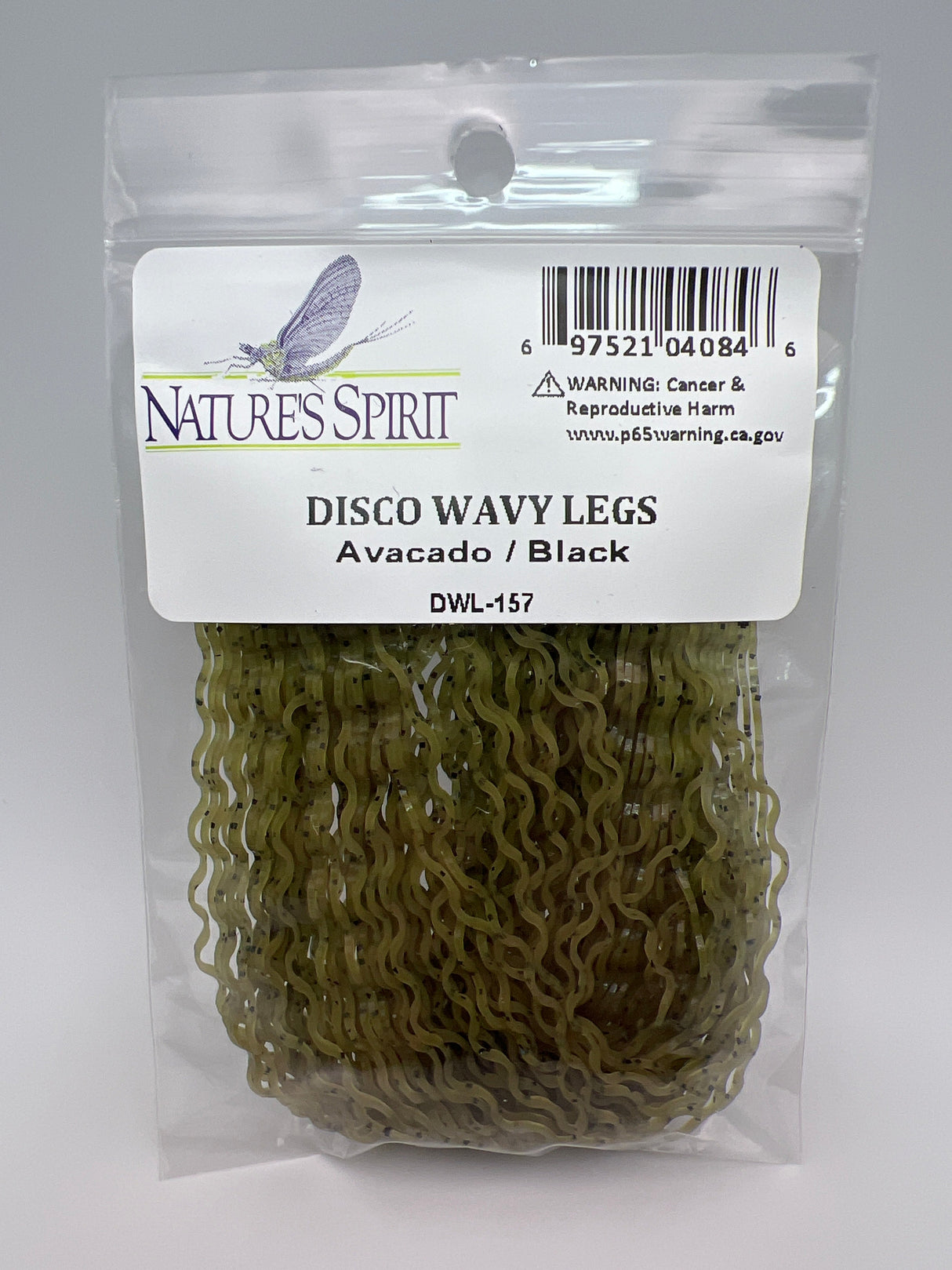 Nature's Spirit Disco Wavy Legs Avacado / Black Rubber Legs