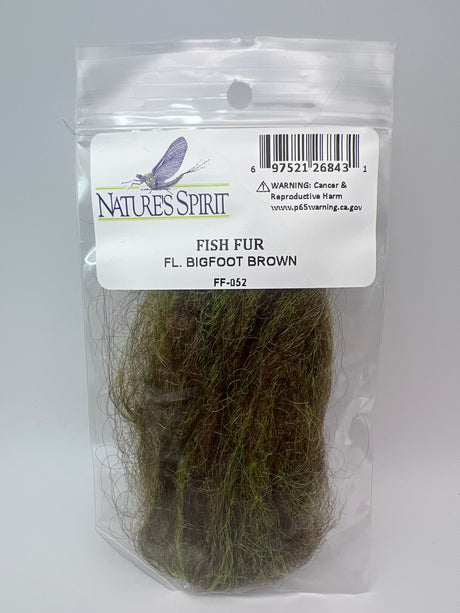 Nature's Spirit Fish Fur Fl. Bigfoot Brown