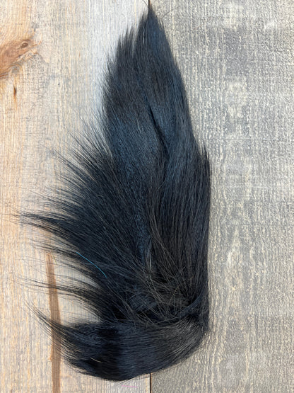 Nature's Spirit Select Bucktail Black Hair, Fur