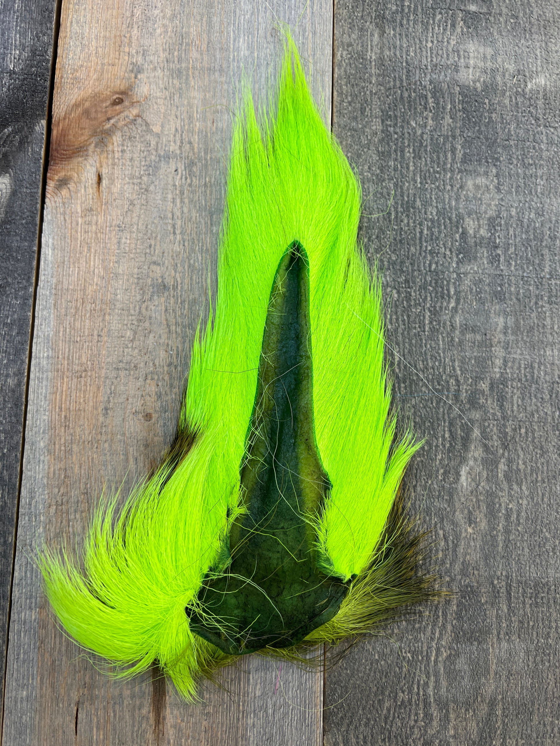 Nature's Spirit Select Bucktail Fl Chartreuse Hair, Fur