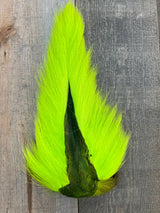 Nature's Spirit Select Bucktail Fl. Yellow Chart Hair, Fur