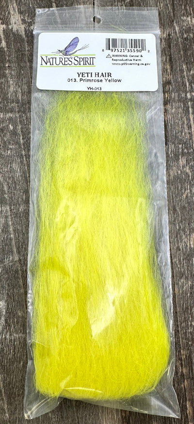 Nature's Spirit Yeti Hair Primrose Yellow Hair, Fur