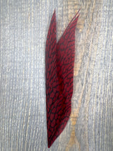 Nature's Sprit Golden Pheasant Center Tail Piece Claret Pheasant Feathers