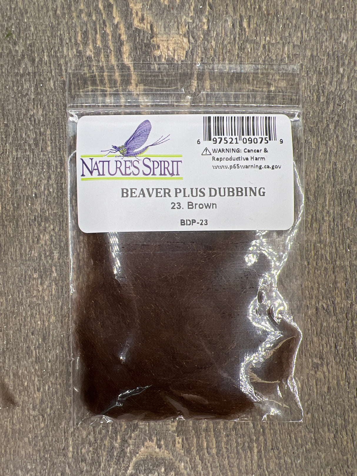 Nature Spirit Beaver Plus Dubbing Brown Dubbing