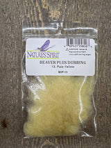 Nature Spirit Beaver Plus Dubbing Pale Yellow Dubbing