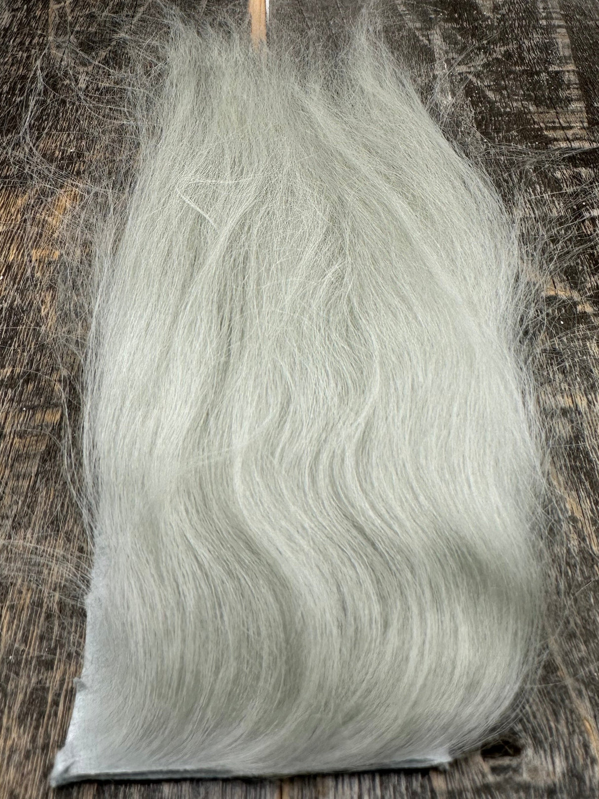 Nayat Hair Medium Grey Hair, Fur