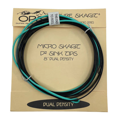 OPST Micro Skagit D2 8ft Tips (Dual Density T8) 6ft Sink/ 2ft Float Fly Line