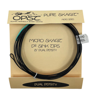 OPST Micro Skagit D2 8ft Tips (Dual Density T8) 8ft Sink Fly Line